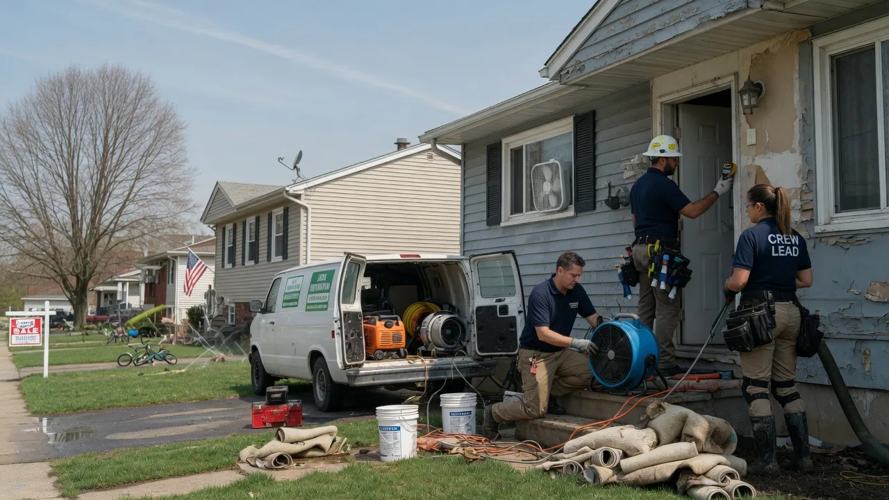 Flood Cleanup in Mingus, TX near me