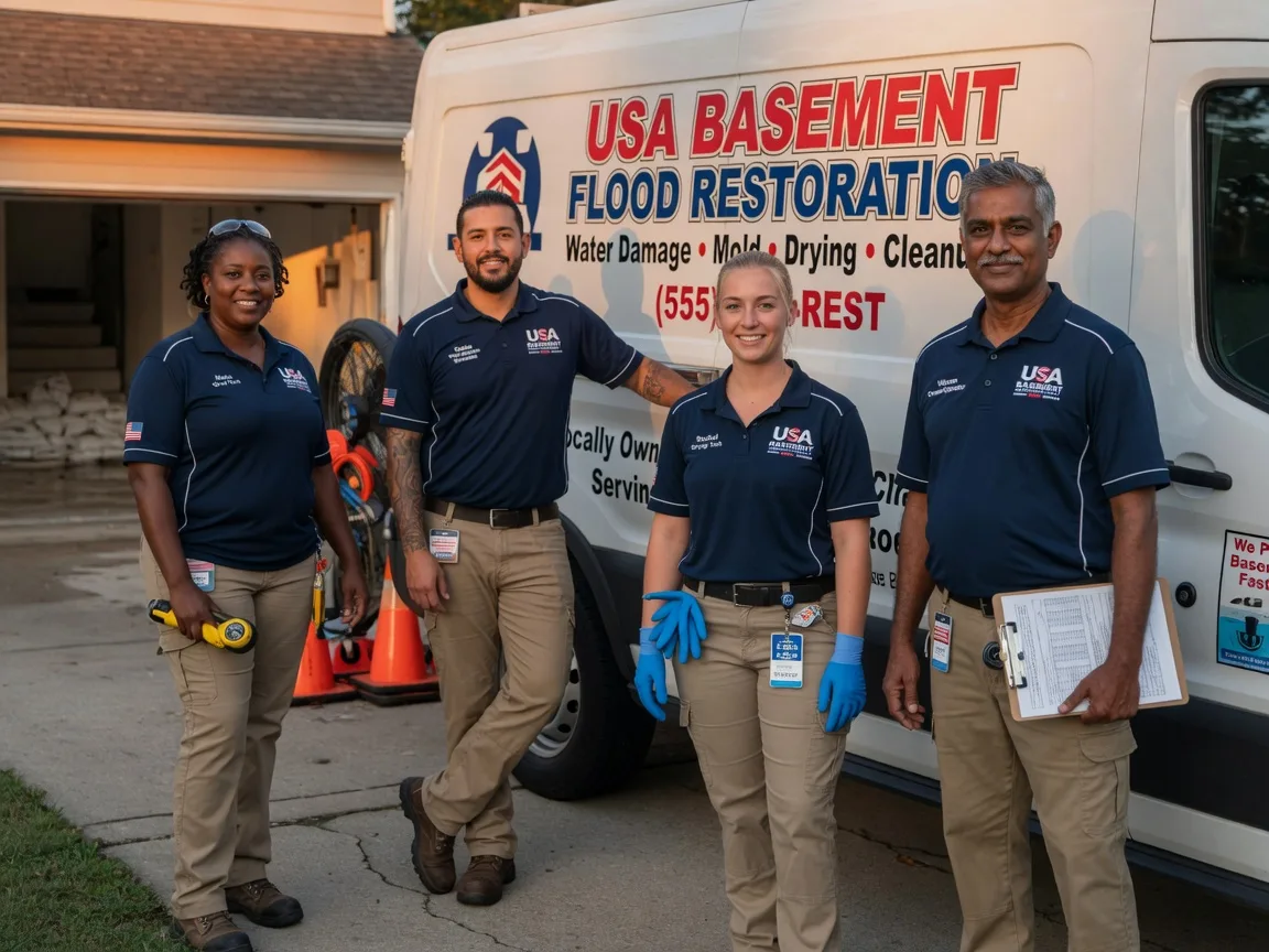 Basement Flood Cleanup company in Mingus, TX