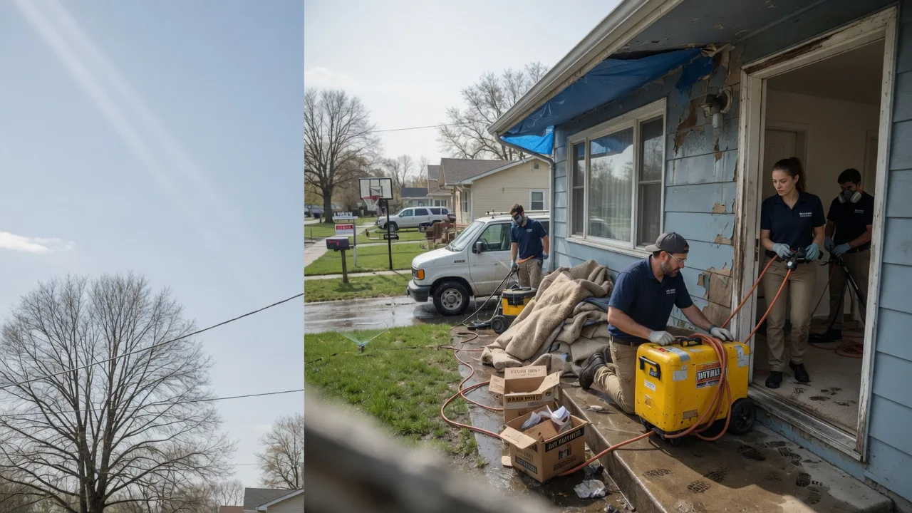 Basement Flood Cleanup in Mingus, TX near me